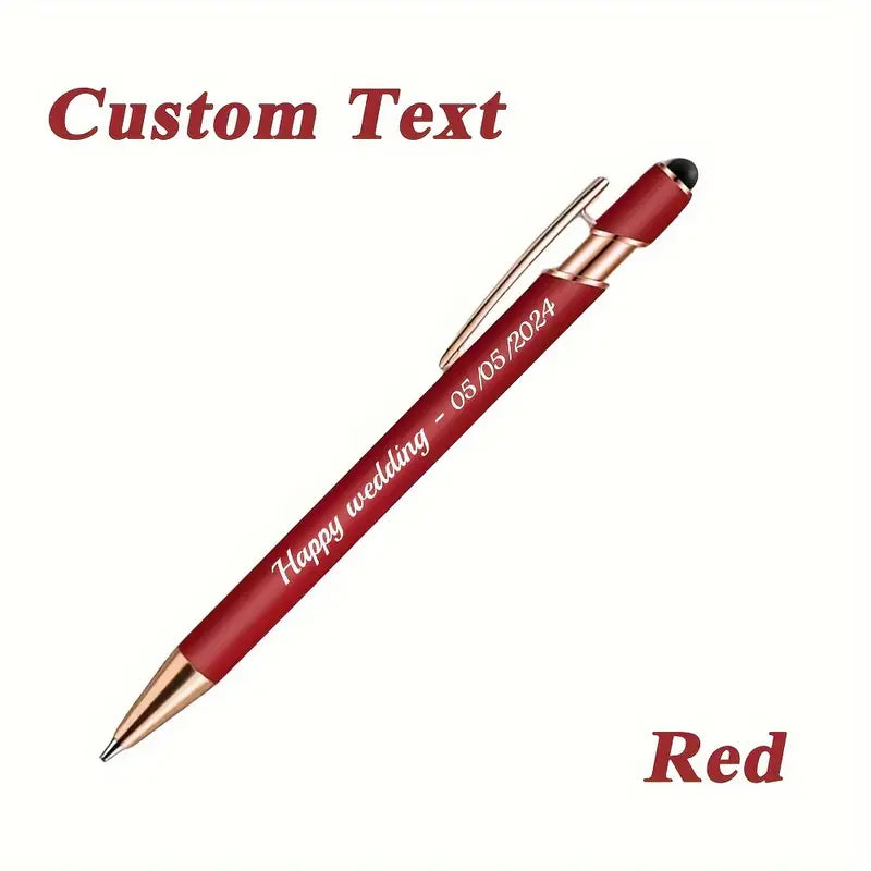 Custom Engraved Pens with Logo or Text Without Strips