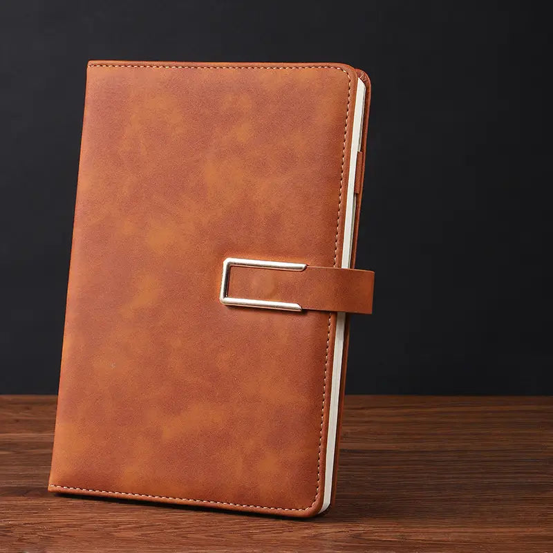 Personalized Engraved A5 Leather Notebook - New