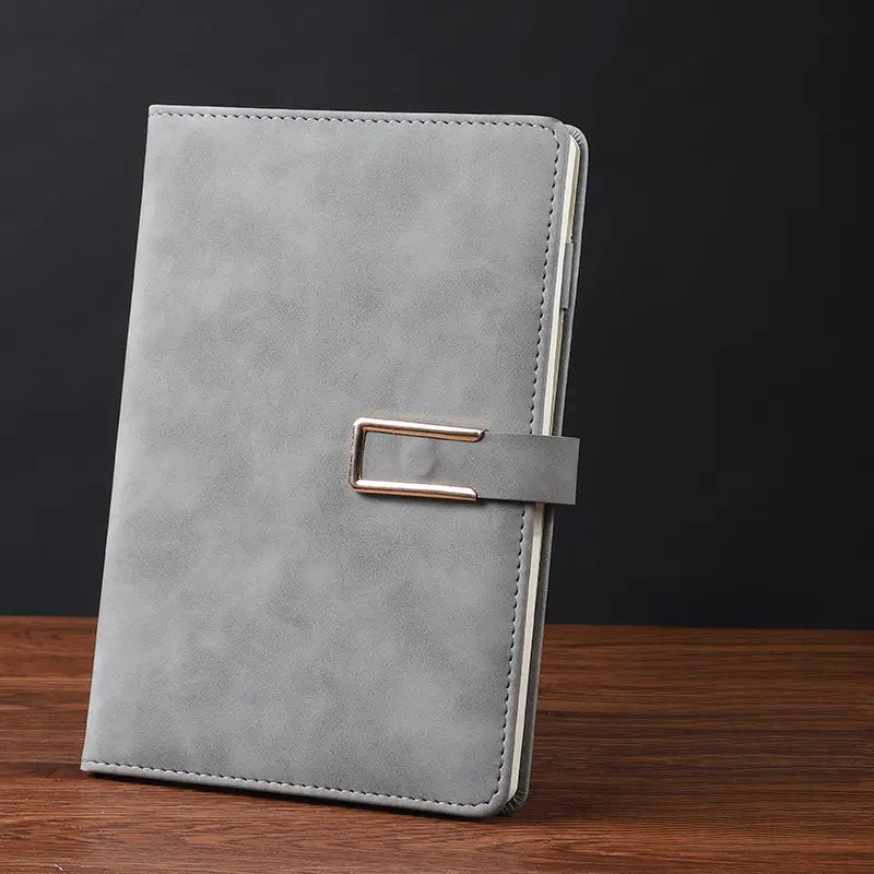 Personalized Engraved A5 Leather Notebook - New